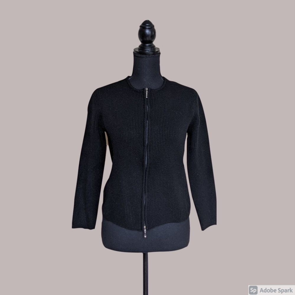 Vintage Talbots zip-up wool jacket size M